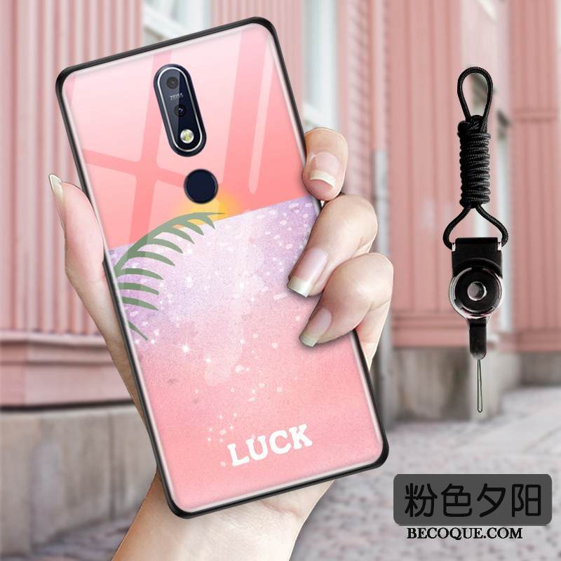 Kuori Nokia 7.1 Suojaus Lasi Jauhe, Kotelo Nokia 7.1 Kustannukset Suuntaus