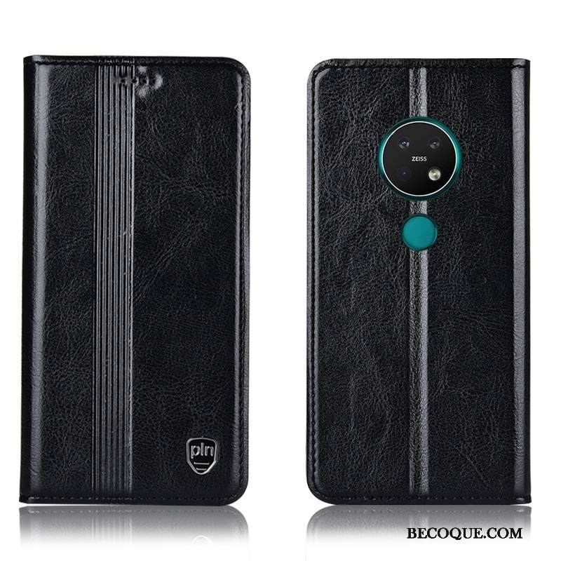 Kuori Nokia 7.2 Laukut Murtumaton Puhelimen Kuoret, Kotelo Nokia 7.2 Kuoret Musta