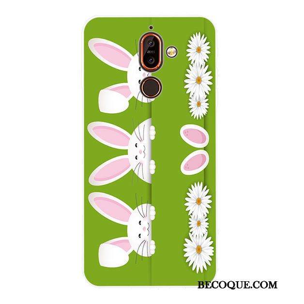 Kuori Nokia 7 Plus Pehmeä Neste Lintu Murtumaton, Kotelo Nokia 7 Plus Tila Muokata Persoonallisuus