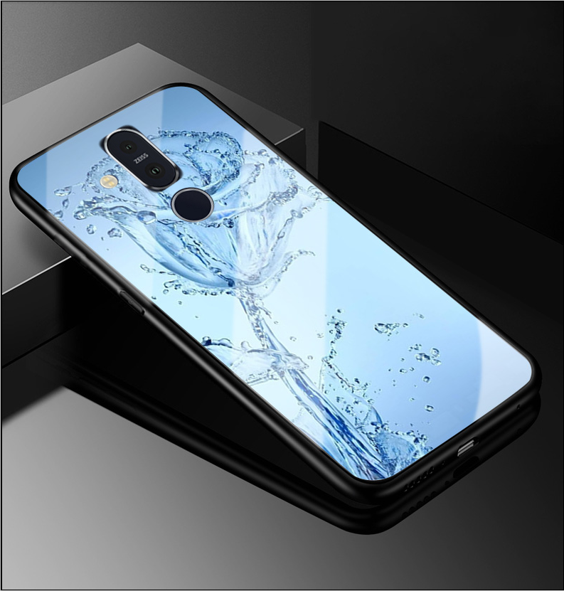 Kuori Nokia 8.1 Suojaus Puhelimen Kuoret Sininen, Kotelo Nokia 8.1