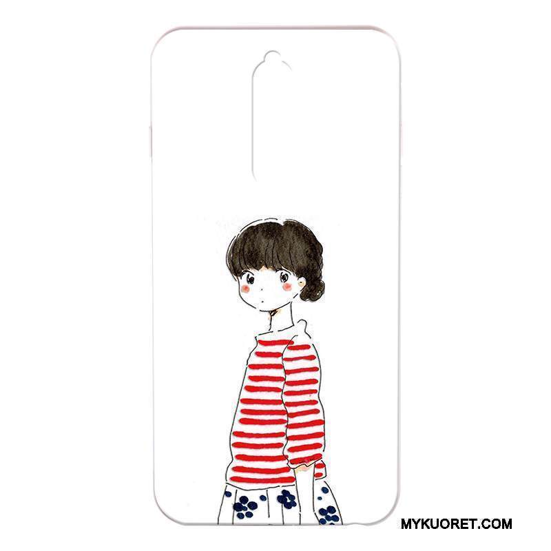 Kuori Nokia 8 Sarjakuva Kova Persoonallisuus, Kotelo Nokia 8 Luova Valkoinen Murtumaton