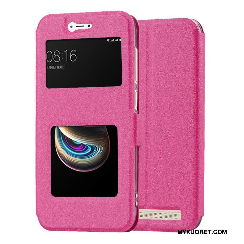 Kuori Redmi 5a Silikoni Punainen Puhelimen Kuoret, Kotelo Redmi 5a Pehmeä Neste Pieni Murtumaton