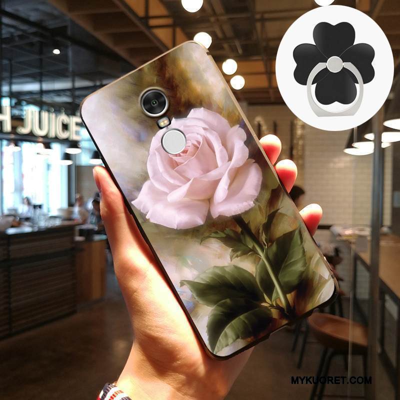 Kuori Redmi Note 4x Silikoni Jauhe Punainen, Kotelo Redmi Note 4x Suojaus Trendi Pieni