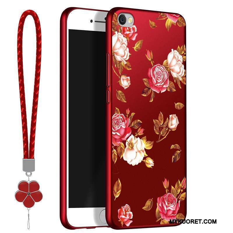 Kuori Redmi Note 5a Silikoni Punainen Korkea, Kotelo Redmi Note 5a Luova Puhelimen Kuoret Trendi