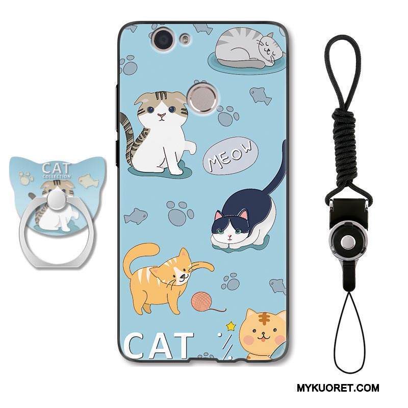 Kuori Redmi Note 5a Suojaus Vaaleansininen Trendi, Kotelo Redmi Note 5a Kohokuviointi Puhelimen Kuoret Pieni