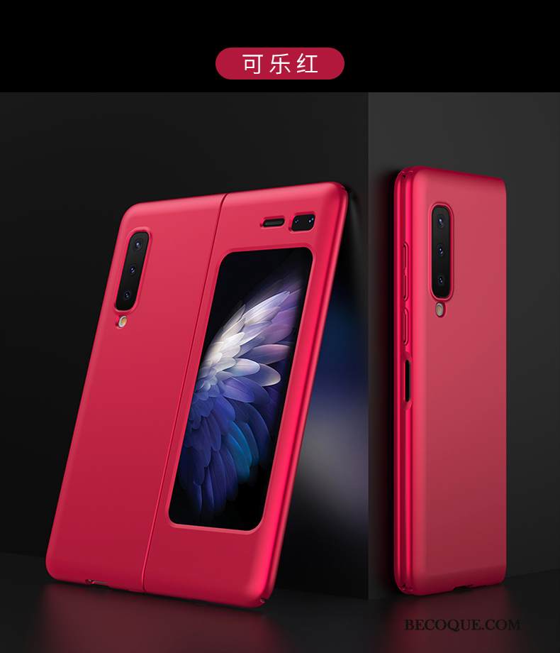 Kuori Samsung Fold Laukut Läpinäkyvä Pesty Suede, Kotelo Samsung Fold Luova Ylellisyys Ultra