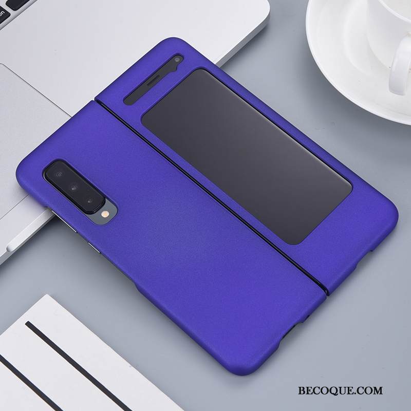 Kuori Samsung Fold Laukut Puhelimen Kuoret Murtumaton, Kotelo Samsung Fold Pesty Suede Liiketoiminta