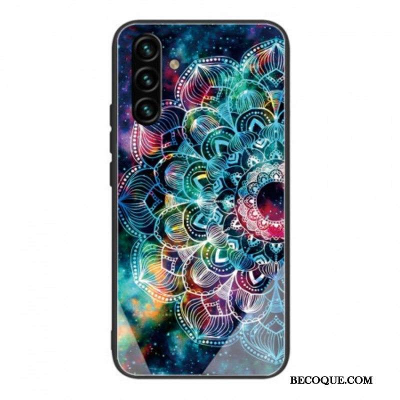 Kuori Samsung Galaxy A13 5G / A04s Mandala Karkaistu Lasi
