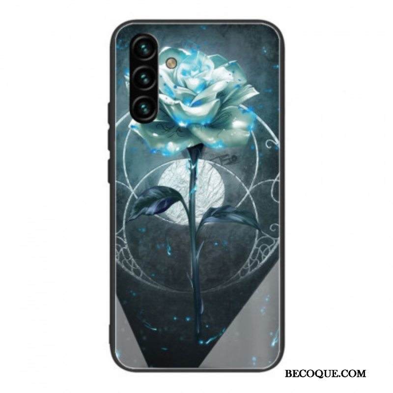 Kuori Samsung Galaxy A13 5G / A04s Ruusunvihreä Karkaistu Lasi