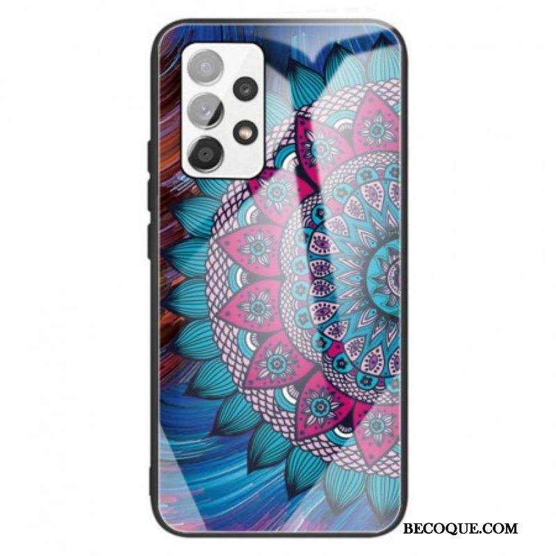 Kuori Samsung Galaxy A13 Mandala Karkaistu Lasi