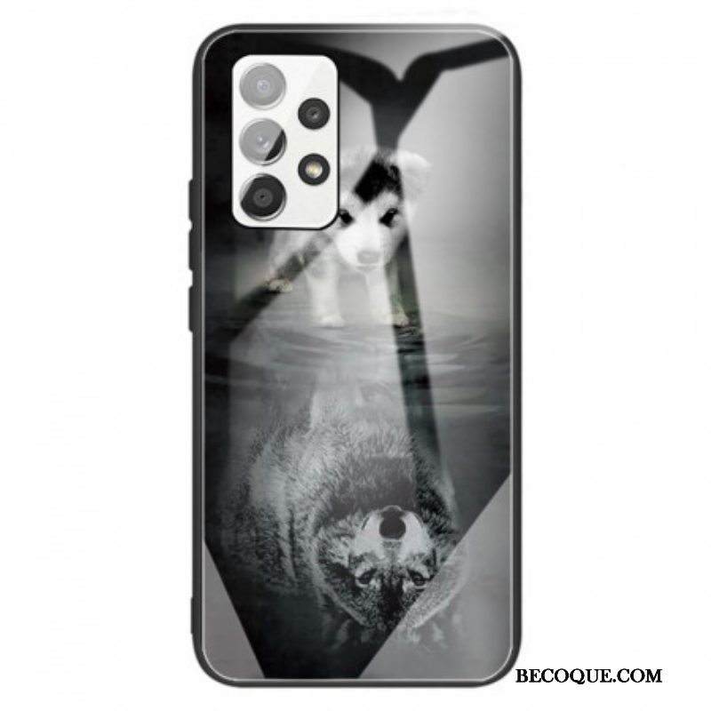 Kuori Samsung Galaxy A13 Puppy Dream Karkaistu Lasi