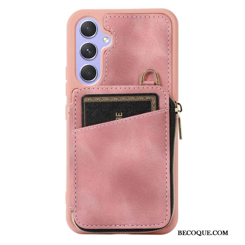 Kuori Samsung Galaxy A15 Lompakko Ja Kaulanauha