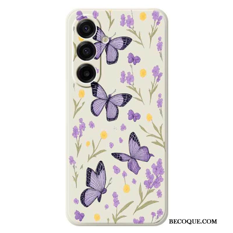 Kuori Samsung Galaxy A17 4g / 5g Violetit Perhoset