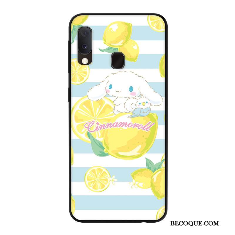 Kuori Samsung Galaxy A20e Pehmeä Neste Tuuli Murtumaton, Kotelo Samsung Galaxy A20e Suojaus Keltainen Puhelimen Kuoret