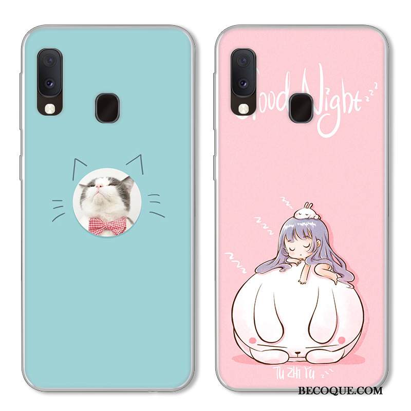 Kuori Samsung Galaxy A20e Sarjakuva Murtumaton Puhelimen Kuoret, Kotelo Samsung Galaxy A20e Luova Sininen Kustannukset