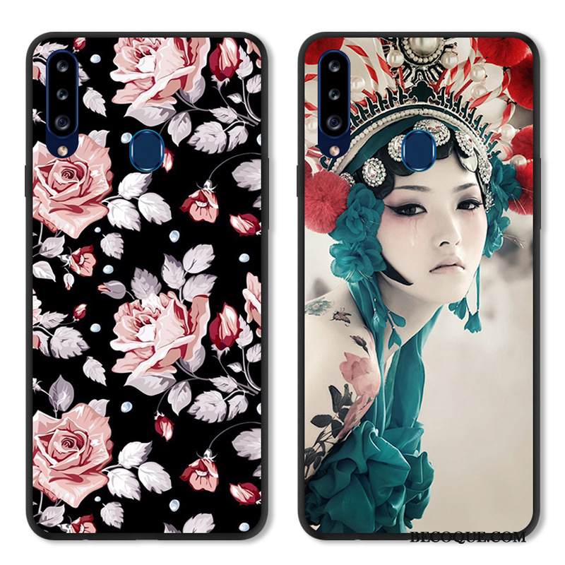 Kuori Samsung Galaxy A20s Pehmeä Neste Yksinkertainen Murtumaton, Kotelo Samsung Galaxy A20s Suojaus Muokata Vihreä