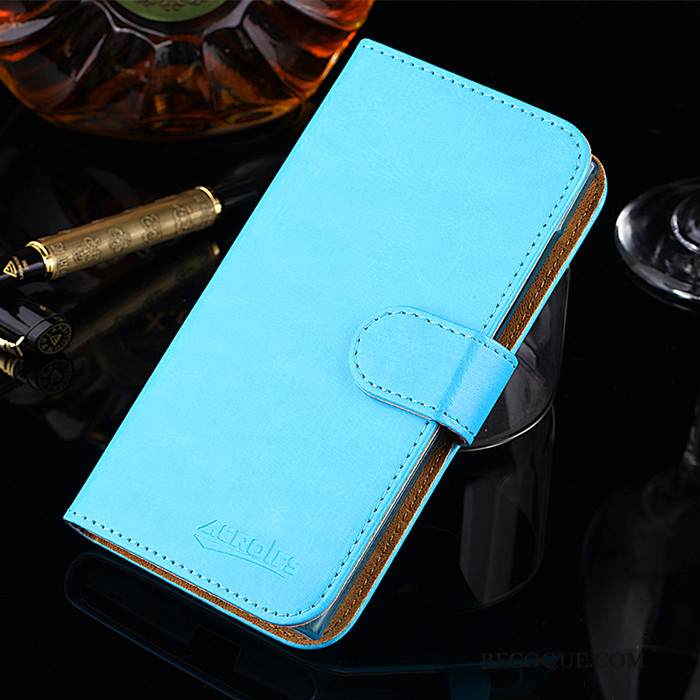 Kuori Samsung Galaxy A40 Kuoret Puhelimen Kuoret Kortti, Kotelo Samsung Galaxy A40 Nahka Sininen Murtumaton