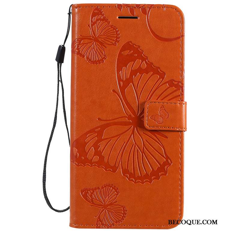 Kuori Samsung Galaxy A41 Suojaus Puhelimen Kuoret Murtumaton, Kotelo Samsung Galaxy A41 Laukut Oranssi