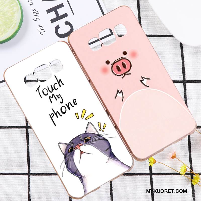 Kuori Samsung Galaxy A5 2015 Luova Puhelimen Kuoret Persoonallisuus, Kotelo Samsung Galaxy A5 2015 Silikoni Yksinkertainen Ihana