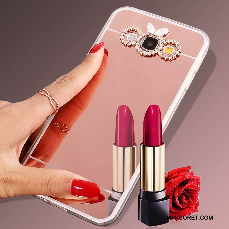 Kuori Samsung Galaxy A5 2015 Pehmeä Neste Uusi Jauhe, Kotelo Samsung Galaxy A5 2015 Suojaus Puhelimen Kuoret