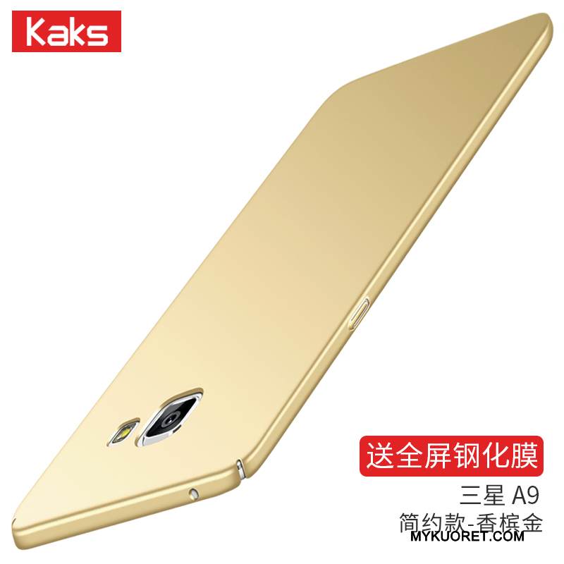 Kuori Samsung Galaxy A5 2016 Laukut Murtumaton Ultra, Kotelo Samsung Galaxy A5 2016 Suojaus Ohut Kulta