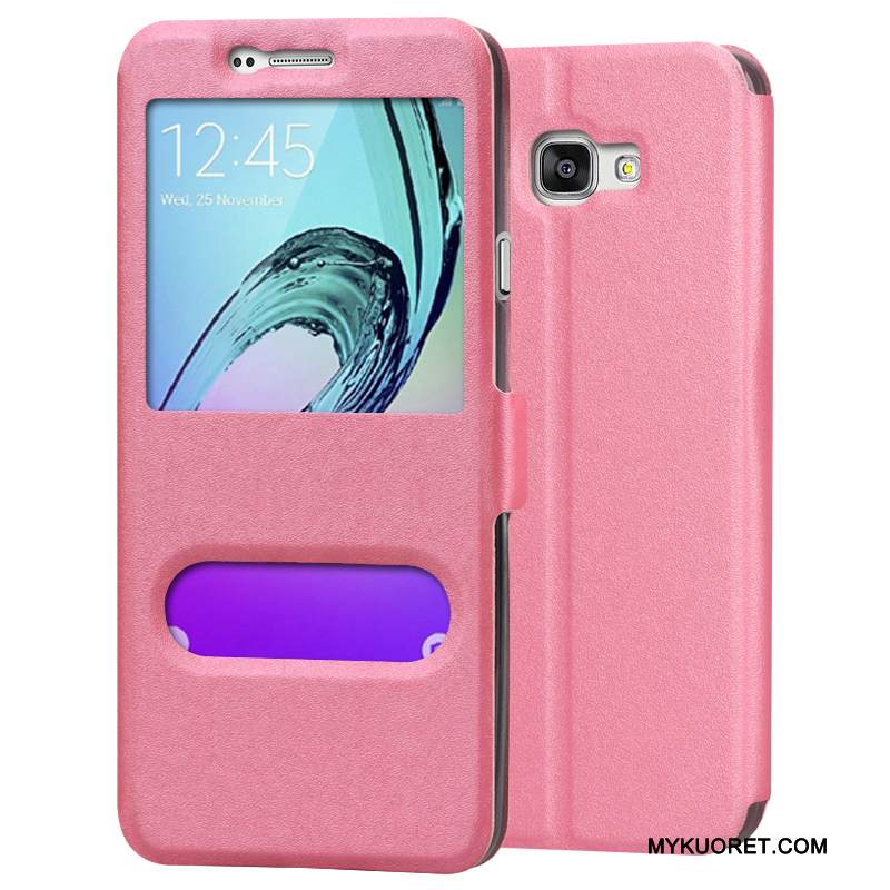 Kuori Samsung Galaxy A5 2016 Nahka Jauhe Trendi, Kotelo Samsung Galaxy A5 2016 Laukut Puhelimen Kuoret