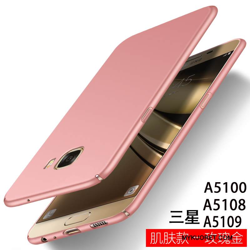 Kuori Samsung Galaxy A5 2016 Silikoni Jauhe Puhelimen Kuoret, Kotelo Samsung Galaxy A5 2016 Kova Pesty Suede