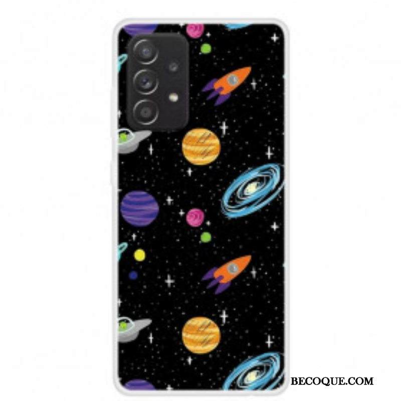 Kuori Samsung Galaxy A52 4G / A52 5G / A52s 5G Avaruus