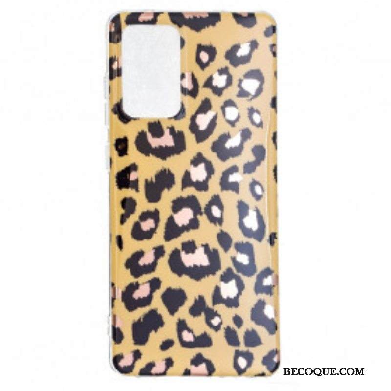 Kuori Samsung Galaxy A52 4G / A52 5G / A52s 5G Leopard-tyylinen Marmori