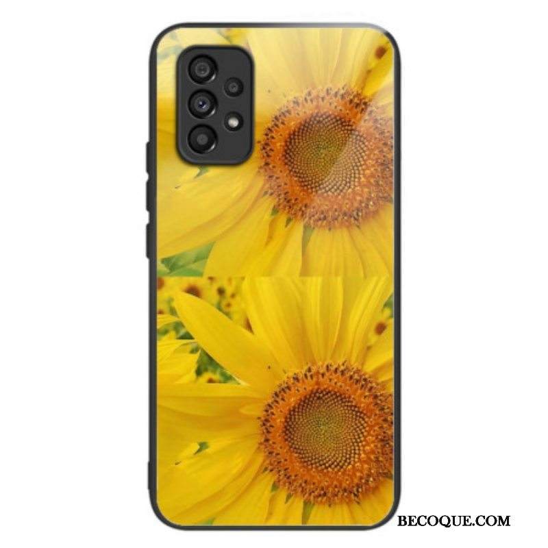 Kuori Samsung Galaxy A53 5G Auringonkukan Karkaistu Lasi | mykuoret.com Kuori Samsung Galaxy A53 5G Auringonkukan Karkaistu Lasi