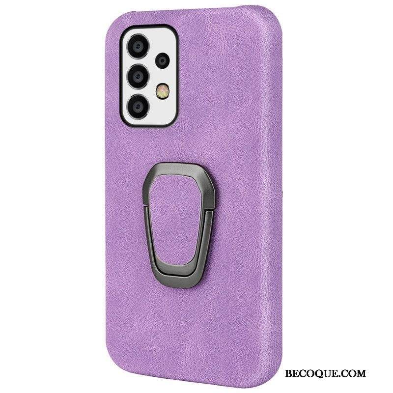 Kuori Samsung Galaxy A53 5G Nahkainen Efektisormusteline