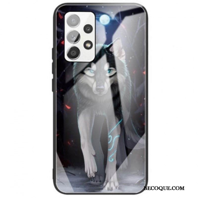 Kuori Samsung Galaxy A53 5G Wolf Karkaistu Lasi