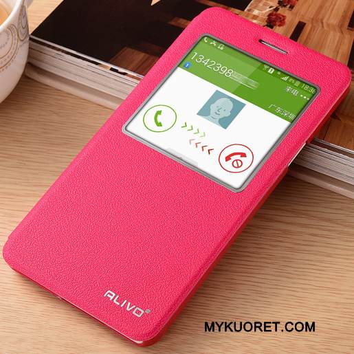 Kuori Samsung Galaxy A7 2015 Kuoret Puhelimen Kuoret Punainen, Kotelo Samsung Galaxy A7 2015 Laukut Trendi Murtumaton