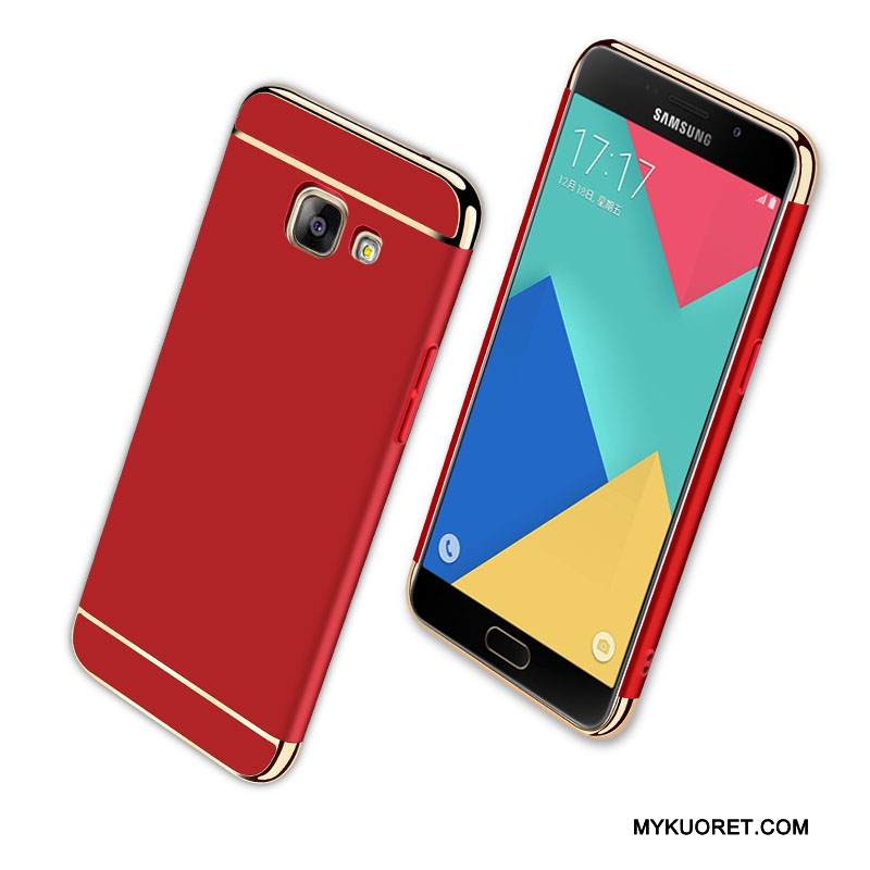 Kuori Samsung Galaxy A7 2016 Laukut Kova Pesty Suede, Kotelo Samsung Galaxy A7 2016 Suojaus Puhelimen Kuoret Murtumaton