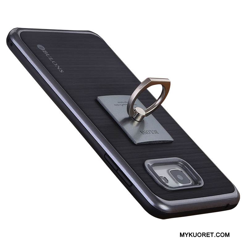 Kuori Samsung Galaxy A7 2016 Silikoni Murtumaton Puhelimen Kuoret, Kotelo Samsung Galaxy A7 2016 Suojaus Musta Uusi