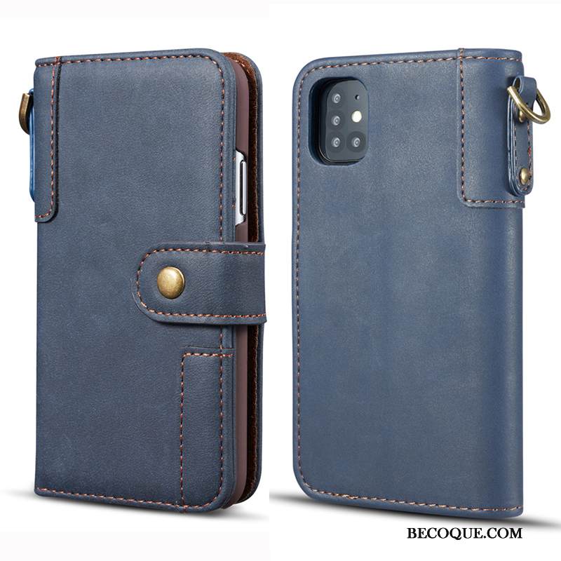 Kuori Samsung Galaxy A71 Kuoret Sininen Puhelimen Kuoret, Kotelo Samsung Galaxy A71 Nahka Lehmä Kortti