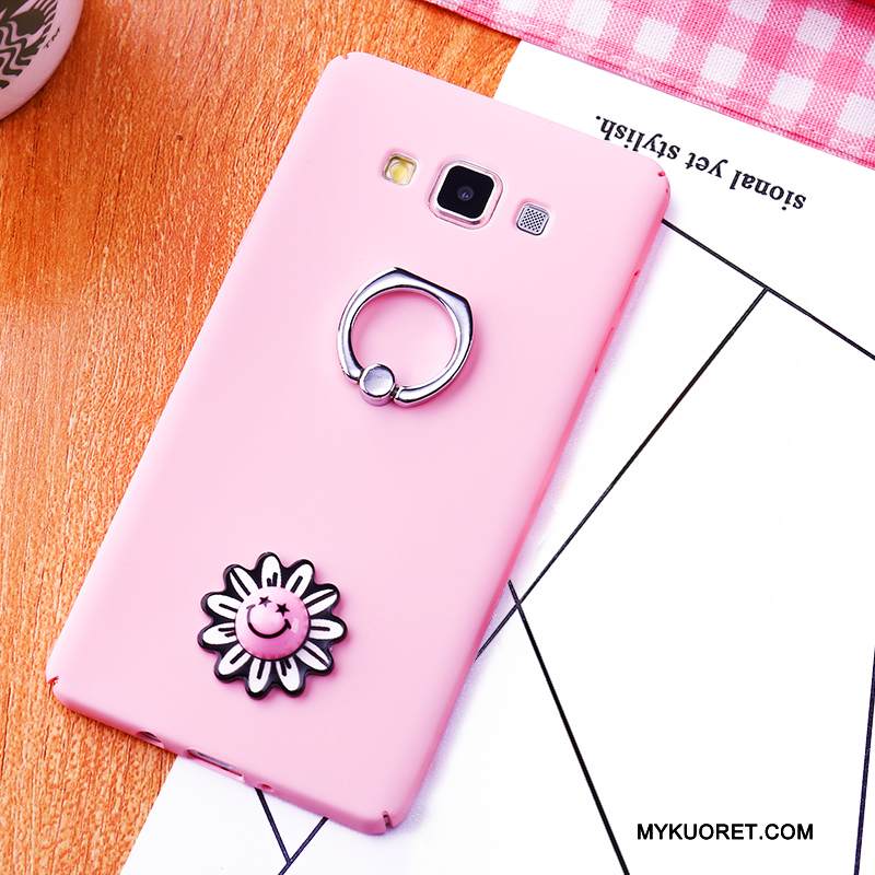 Kuori Samsung Galaxy A8 Laukut Persoonallisuus Kova, Kotelo Samsung Galaxy A8 Suojaus Pesty Suede Puhelimen Kuoret