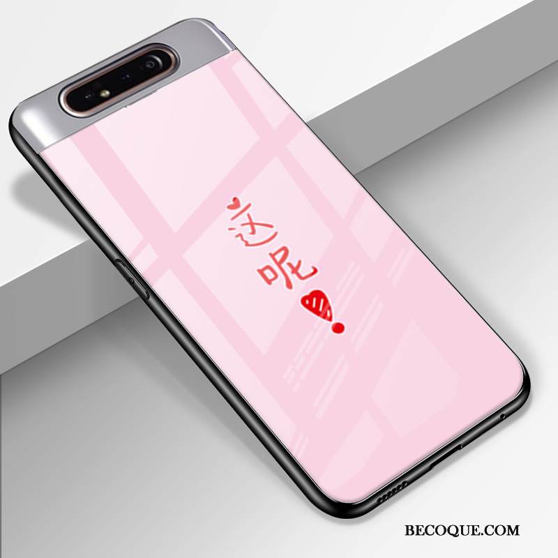 Kuori Samsung Galaxy A80 Pehmeä Neste Persoonallisuus Murtumaton, Kotelo Samsung Galaxy A80 Suojaus Puhelimen Kuoret Ihana