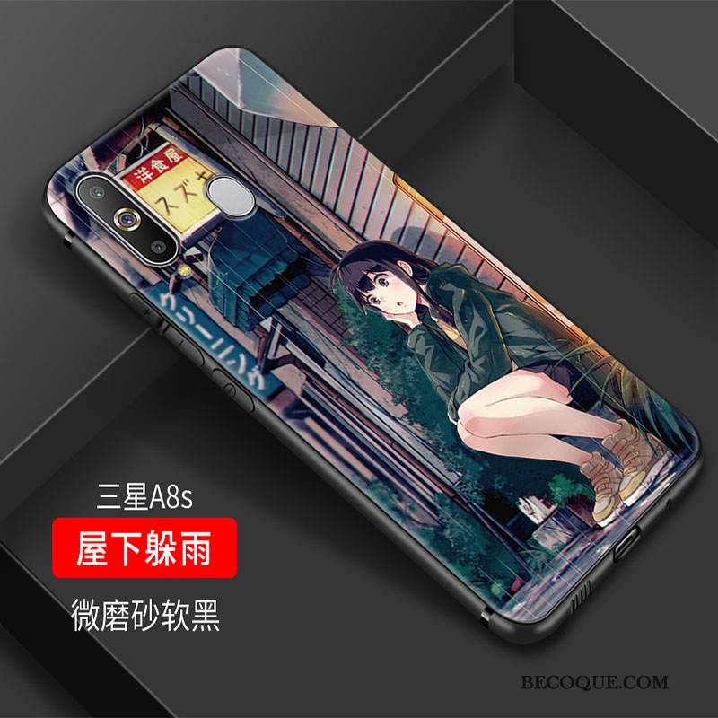 Kuori Samsung Galaxy A8s Laukut Vihreä Eurooppa, Kotelo Samsung Galaxy A8s Pehmeä Neste Pieni Puhelimen Kuoret