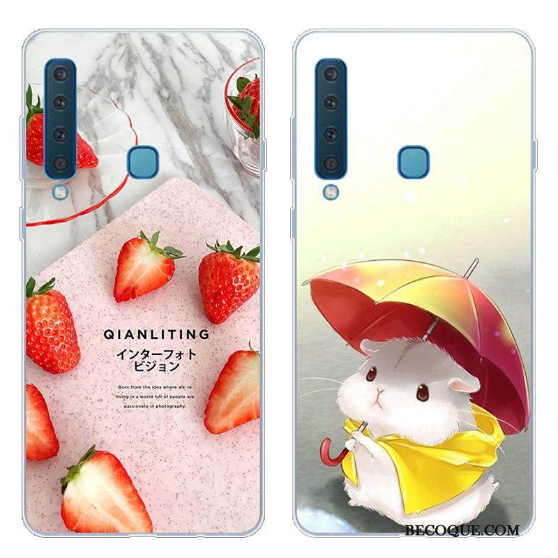 Kuori Samsung Galaxy A9 2018 Luova Kustannukset Puhelimen Kuoret, Kotelo Samsung Galaxy A9 2018 Pehmeä Neste Jauhe Ihana