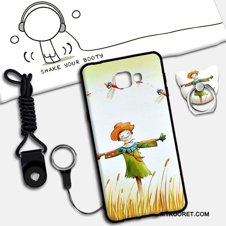 Kuori Samsung Galaxy A9 Pehmeä Neste Vaalean Vihreä, Kotelo Samsung Galaxy A9 Tuki Pesty Suede Puhelimen Kuoret