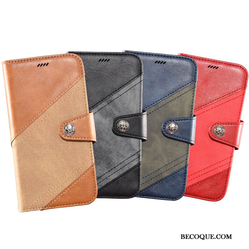 Kuori Samsung Galaxy A90 5g Salkku Kortti Sininen, Kotelo Samsung Galaxy A90 5g Nahka Uusi