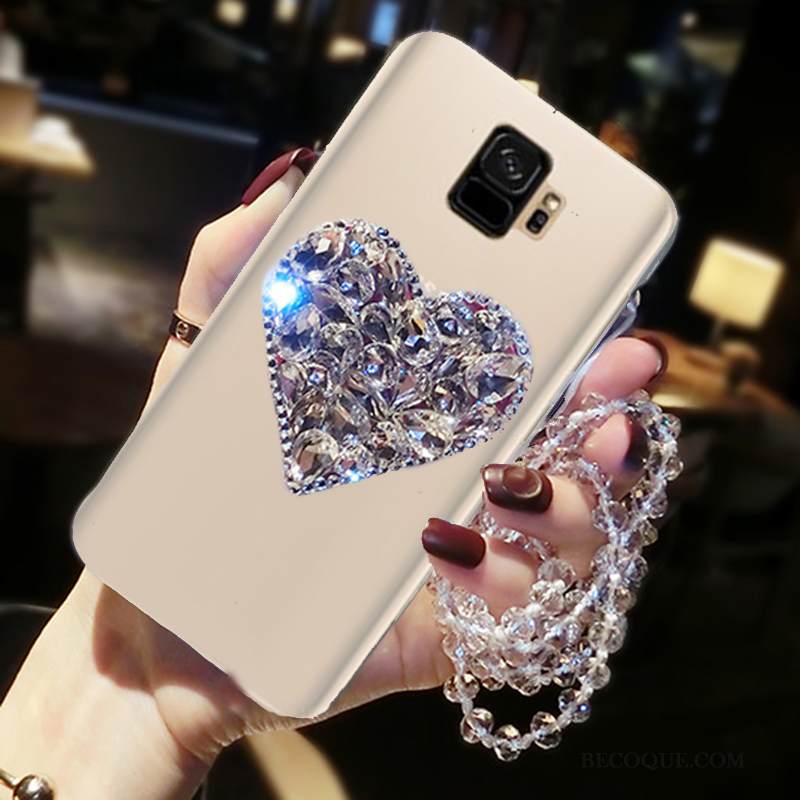 Kuori Samsung Galaxy J6 Strassi Kulta Trendi, Kotelo Samsung Galaxy J6 Suojaus Murtumaton Ripustettavat Koristeet