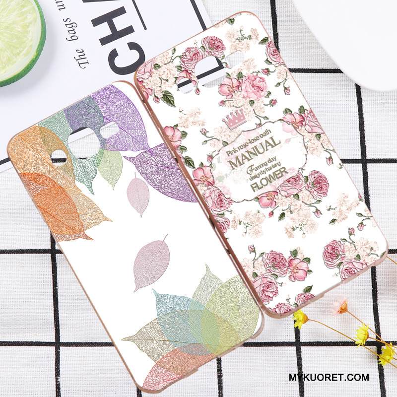 Kuori Samsung Galaxy J7 2015 Monivärinen Puhelimen Kuoret Ihana, Kotelo Samsung Galaxy J7 2015 Silikoni Trendi Persoonallisuus