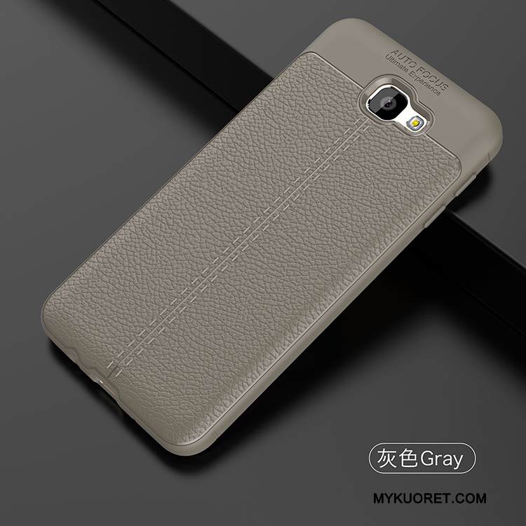 Kuori Samsung Galaxy J7 2015 Pehmeä Neste Murtumaton Puhelimen Kuoret, Kotelo Samsung Galaxy J7 2015 Silikoni Trendi Harmaa