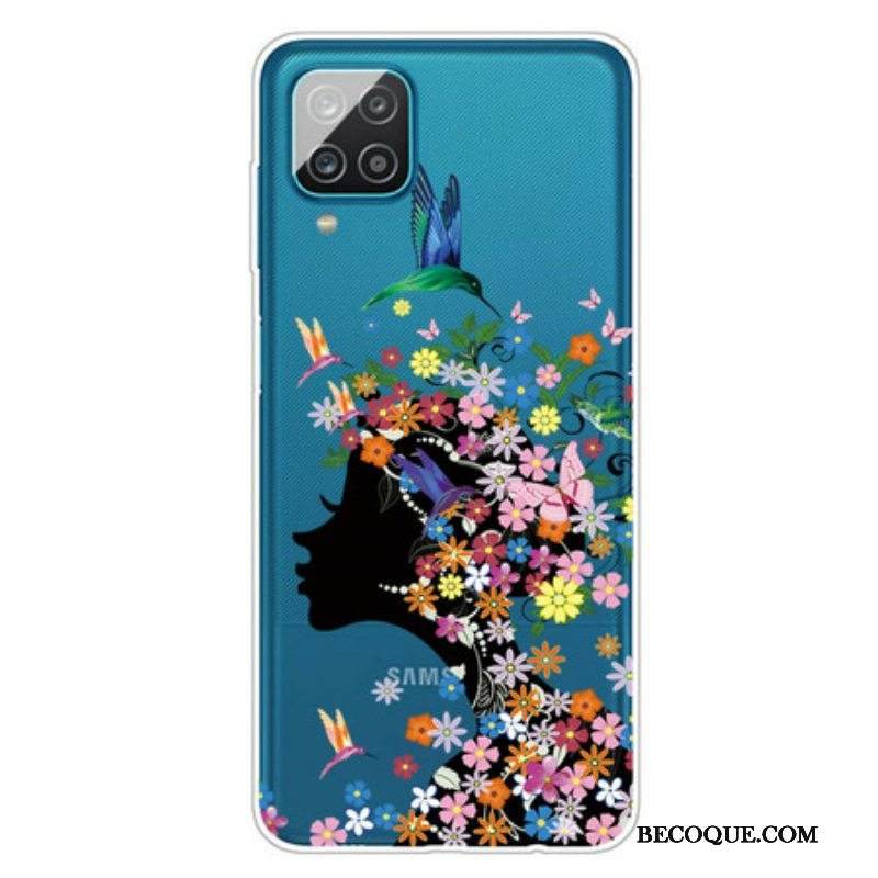 Kuori Samsung Galaxy M12 / A12 Kaunis Kukkapää