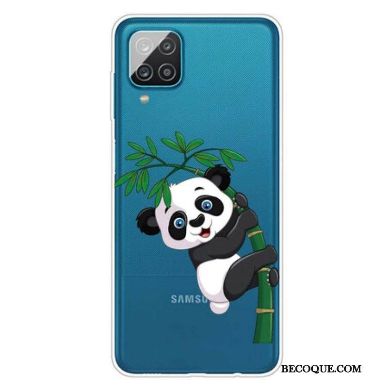 Kuori Samsung Galaxy M12 / A12 Saumaton Panda Bambulla
