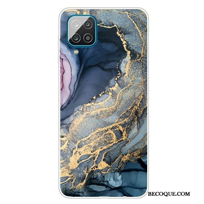 Kuori Samsung Galaxy M12 / A12 Värillinen Marmori