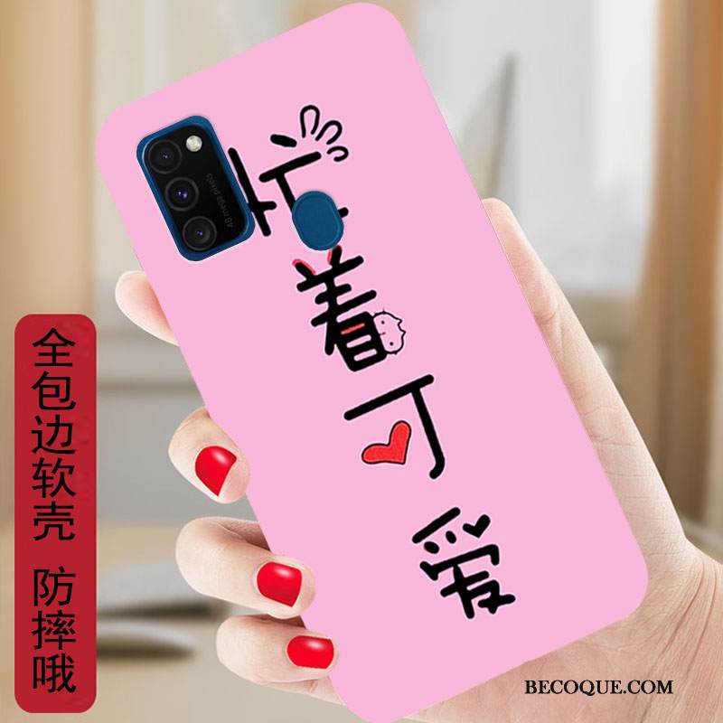 Kuori Samsung Galaxy M30s Silikoni Murtumaton Puhelimen Kuoret, Kotelo Samsung Galaxy M30s Suojaus Jauhe Persoonallisuus