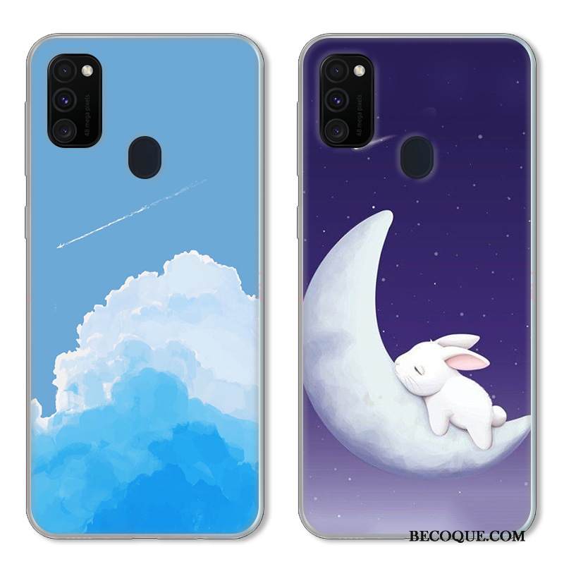 Kuori Samsung Galaxy M30s Suojaus Puhelimen Kuoret Muokata, Kotelo Samsung Galaxy M30s Sininen Kustannukset